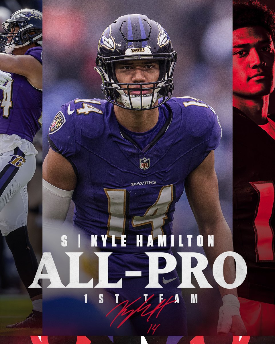 Ravens's tweet photo. Ravens All-Pro First Team 😈 https://t.co/gVIQqz18HS