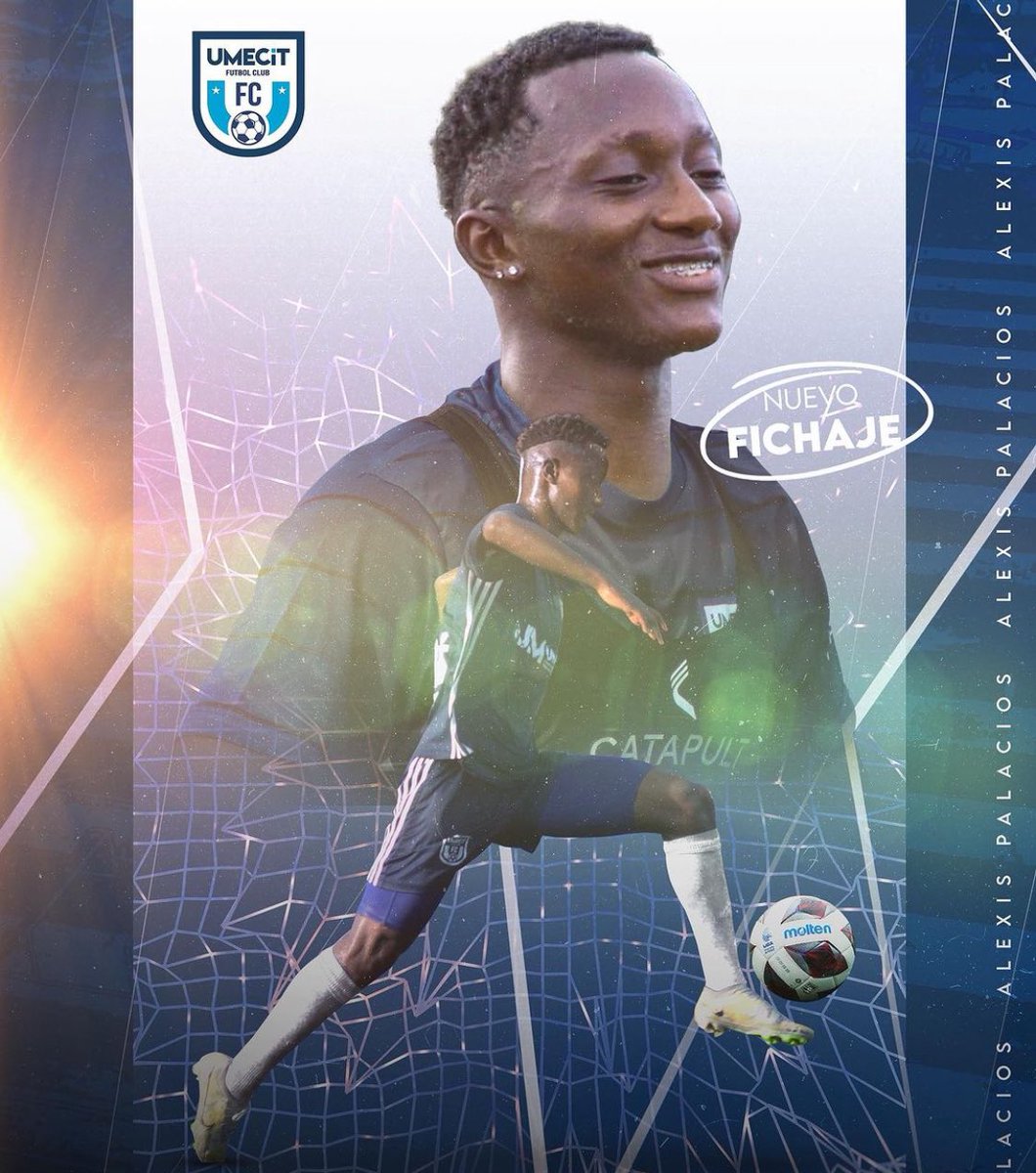 FichajesLPF's tweet photo. ¡OFICIAL!
El delantero panameño, Alexis Palacios, es el nuevo refuerzo del @fcumecit para el Apertura 2024 de la @LPFpanama 

#Panamá https://t.co/th1RR4x5vi