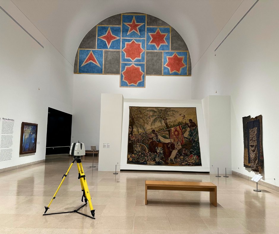 ExistingCo's tweet image. Check out our team on-site at the Dallas Museum of Art in Dallas, Texas, utilizing the Leica RTC360 and NavVis VLX to capture detailed scans of the vast 440,000 square feet property. Learn more now - hubs.la/Q02ghxh80

#existingconditions #3dlaserscanning #dallas #museum