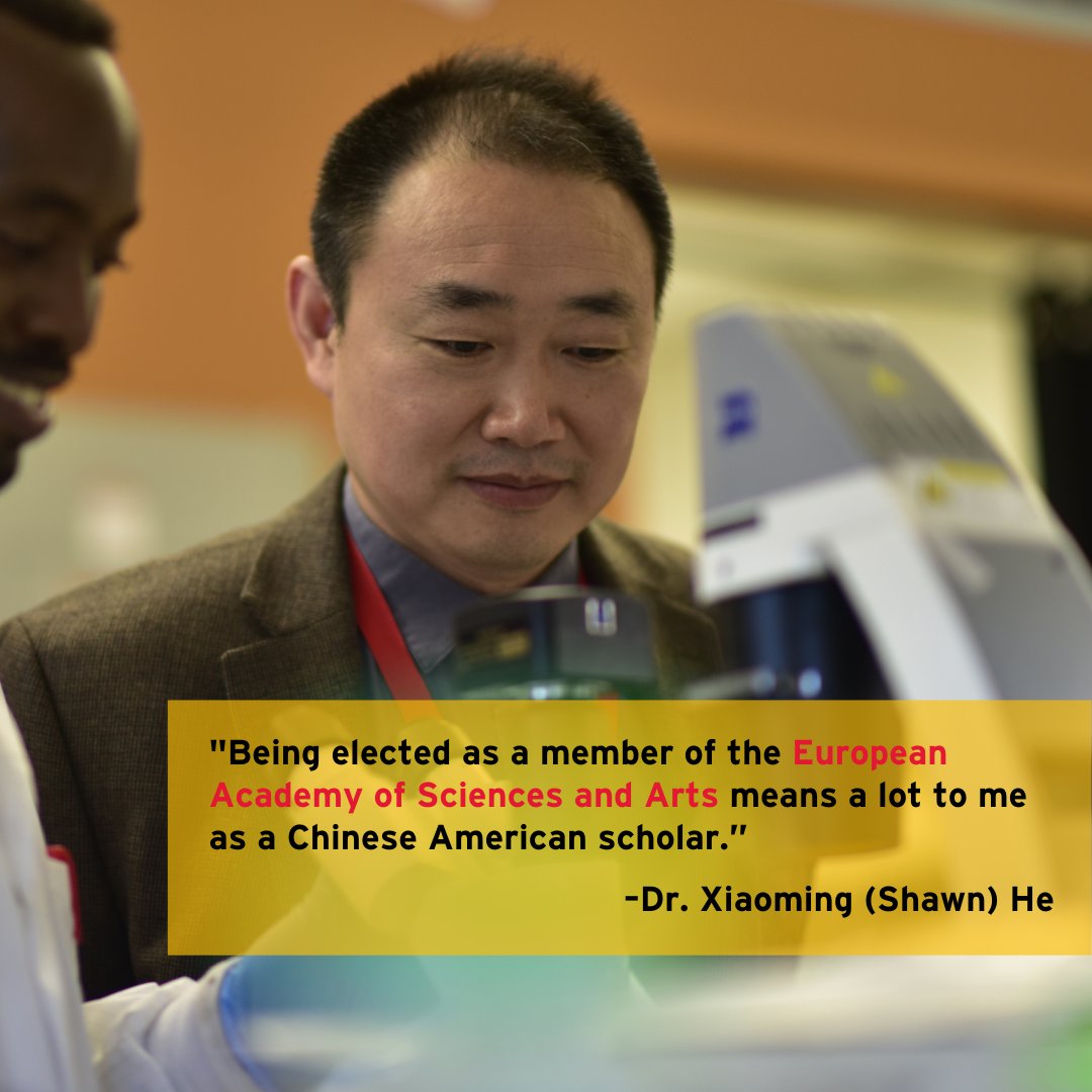 UMD Bioengineering (@umdbioe) on Twitter photo BIOE Professor Xiaoming (Shawn) He was recently elected to the European Academy of Sciences and Arts. Congrats, Dr. He <a href="/shawnhelab/">He Lab UMD</a>!
Read more about Dr. He's election and research at bioe.umd.edu/news/story/xia… BIOE Professor Xiaoming (Shawn) He was recently elected to the European Academy of Sciences and Arts. Congrats, Dr. He <a href="/shawnhelab/">He Lab UMD</a>!
Read more about Dr. He's election and research at bioe.umd.edu/news/story/xia…