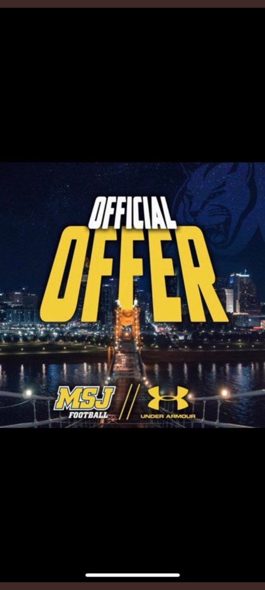Elijahfilus (@elijahfilus8) on Twitter photo After a great conversation with <a href="/coachtmsj/">Rick Thompson</a> I am blessed to receive an offer from <a href="/MSJ_FB/">Mount St. Joseph Football</a>
@AggiesCoachCal <a href="/AlbertvilleFB/">Albertville Football</a> <a href="/CoachBertBrowne/">Bert Browne</a> <a href="/CoachMaverick/">Chad Oliver</a> After a great conversation with <a href="/coachtmsj/">Rick Thompson</a> I am blessed to receive an offer from <a href="/MSJ_FB/">Mount St. Joseph Football</a>
@AggiesCoachCal <a href="/AlbertvilleFB/">Albertville Football</a> <a href="/CoachBertBrowne/">Bert Browne</a> <a href="/CoachMaverick/">Chad Oliver</a>