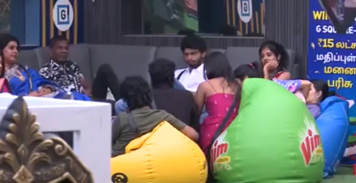 carthii's tweet photo. Jealousy and bad people in one frame.  #BiggBossTamil7 #BB7Tamil #BiggBossTamil #BigBoss7tamil #BigBoss7 https://t.co/HYHKgVHbf8