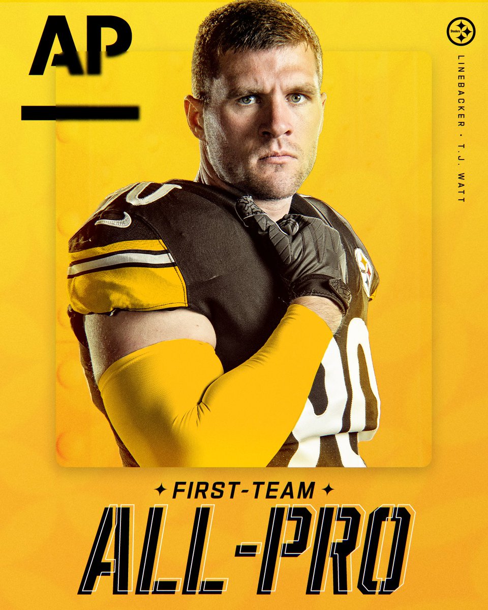 steelers's tweet photo. T.J. Watt and Miles Killebrew were named First-Team All-Pro by the Associated Press 🙌
📝: https://t.co/3A94ZXD8ru https://t.co/30bKB9jsIv