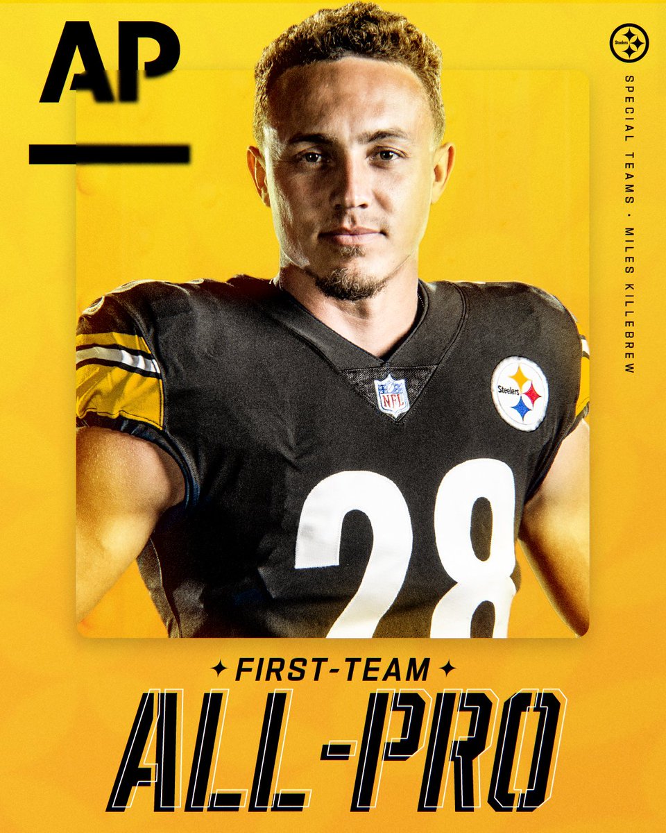 steelers's tweet photo. T.J. Watt and Miles Killebrew were named First-Team All-Pro by the Associated Press 🙌
📝: https://t.co/3A94ZXD8ru https://t.co/30bKB9jsIv