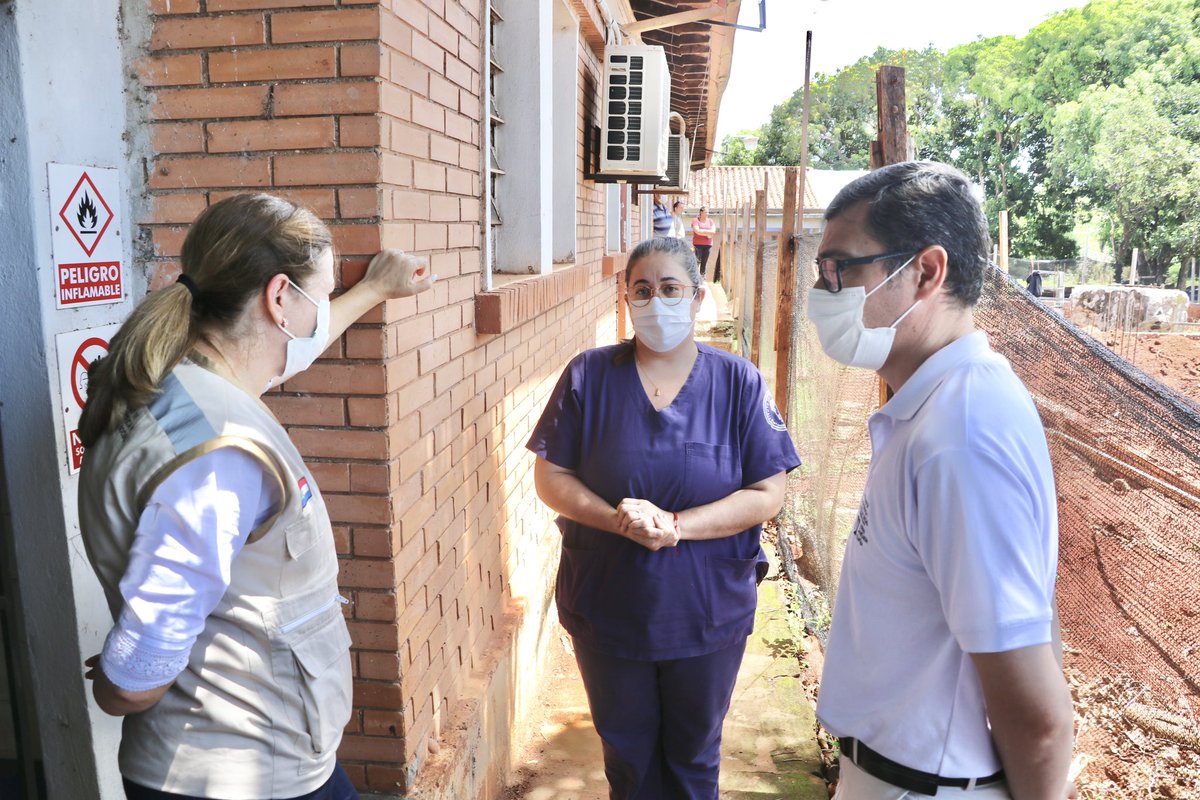 mariatbaran's tweet photo. Llegué hasta la localidad de San Cosme y San Damián en #Itapúa, para recorrer la USF ampliada, que funciona de forma colaborativa con el @IPSParaguay. 
Vamos a seguir trabajando de forma integrada para el fortalecimiento de la atención primaria a la comunidad sancosmeña. https://t.co/GyJ2FvAylH