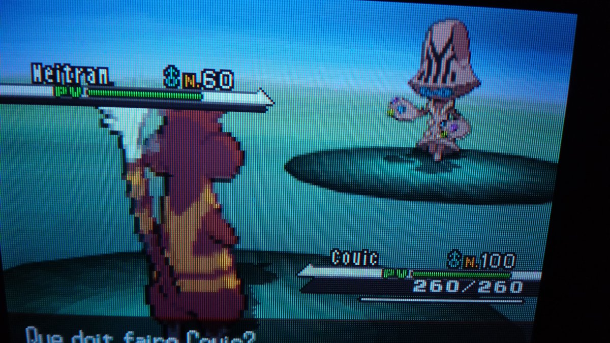 ENFIN UNE CIBLE !
La phase 4 se conclut sur une des cibles : Neitram Shiny de nature discret en 3155 rencontres  !

Il est trop beau, on va pouvoir faire une pause sur cette shasse et se préparer pour la NRT 💪