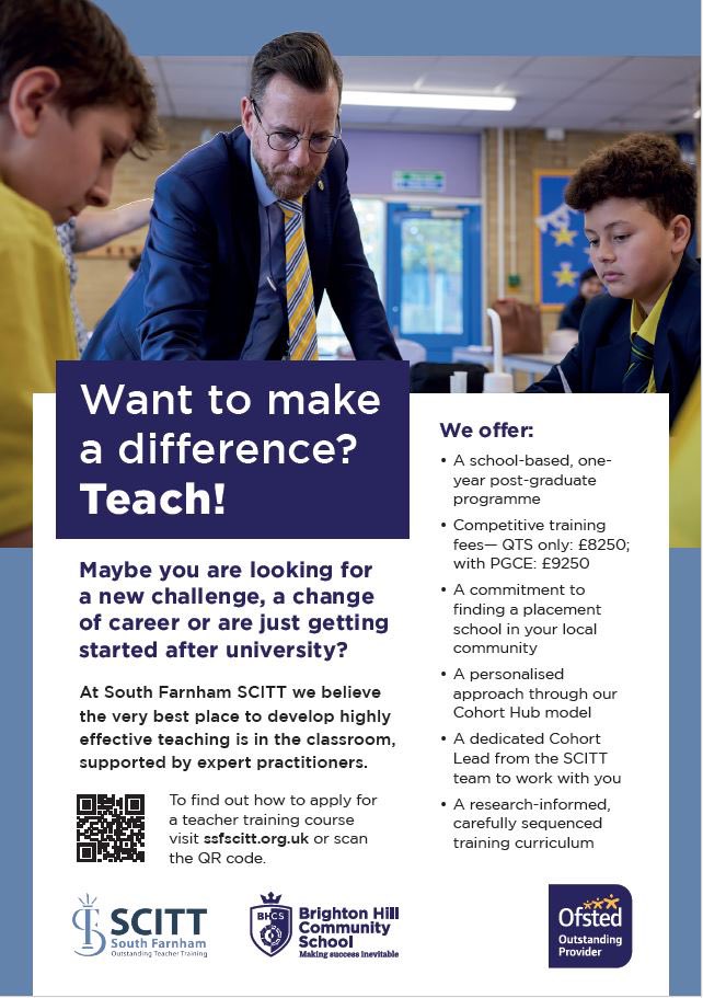 Brighton Hill Community School tweet media