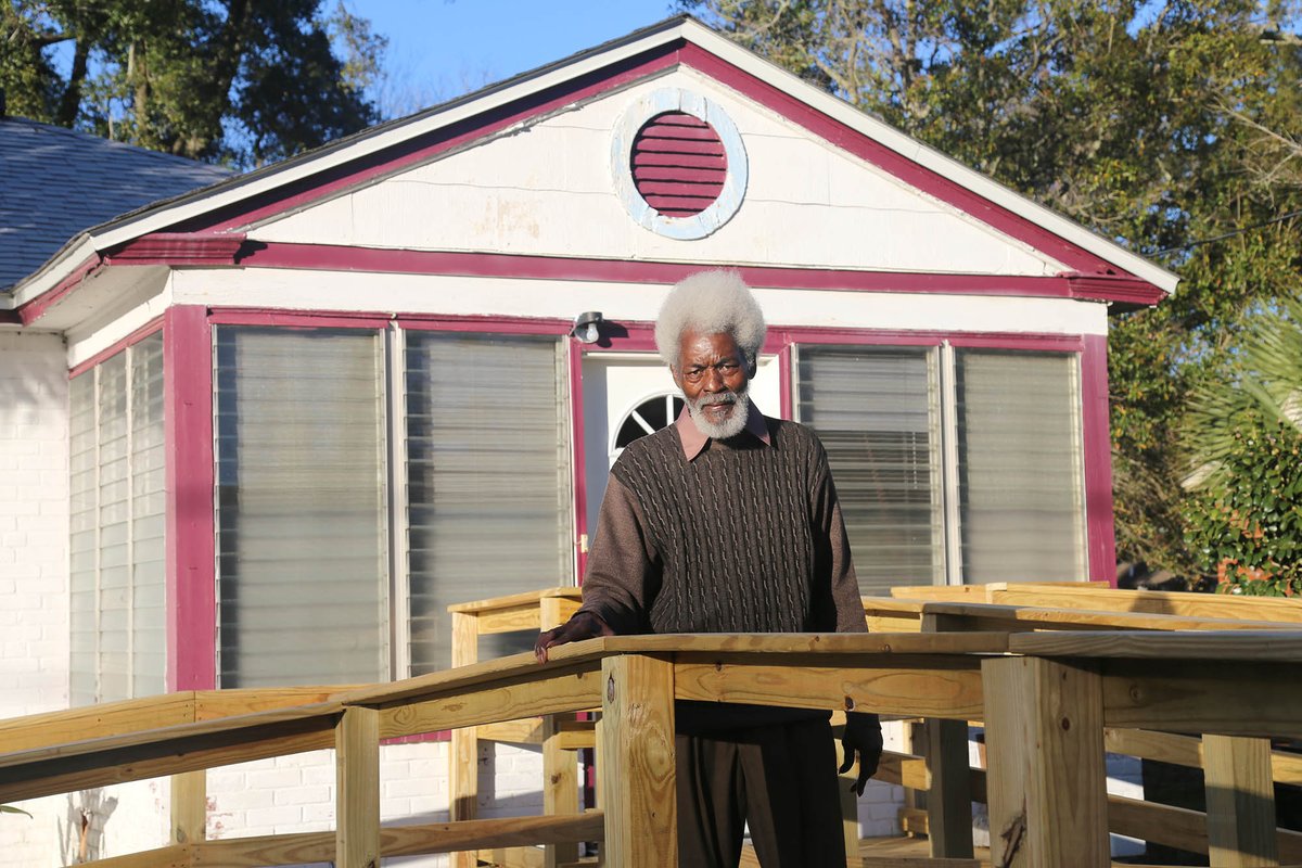 myescambia's tweet photo. 💛 Through the Escambia County Wheelchair Ramp Program, residents Hoza and JoAnn Turner and Charlotte Swearingen received brand-new wheelchair ramps for their homes. The ramps will provide safer, more direct access to their homes.

📲 Read more here: https://t.co/A3aV1iQQeV https://t.co/bI5oTnl6YO
