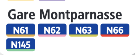 PoteletParisien's tweet photo. le #N145 deviendra #N161 mais il n'a pas été corrigé sur les plans.
Les lignes #N160 & #N162 sont aussi au départ de Montparnasse mais sont absentes des plans, souvenez vous le N137 est arrivé 6 mois avant la mise en service sur le plan Noctilien édition 2023 https://t.co/luzexedoDS