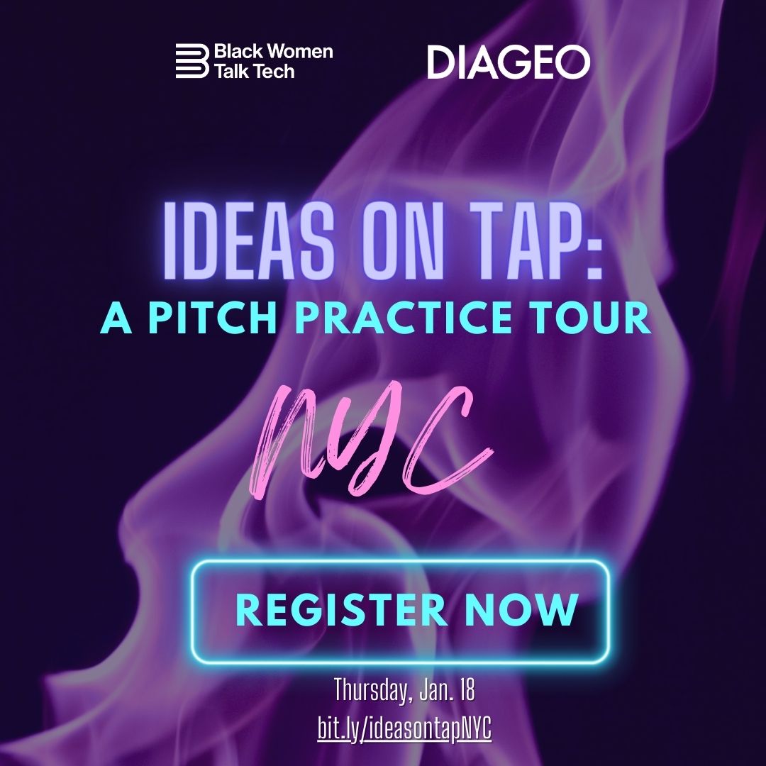 BWTalkTech's tweet photo. 🚀 Calling all Baddies in Tech! on Jan 18th in NYC! 🌆 💡 
Ideas on Tap: A Pitch Practice Social by BWTT and Diageo. Showcase your ideas in Food &amp; Hospitality. 
Win exclusive access to @Diageo_News executives! No startup needed. 🥂 
#BWTT #IdeasOnTapNY https://t.co/JH6VbshGa3
