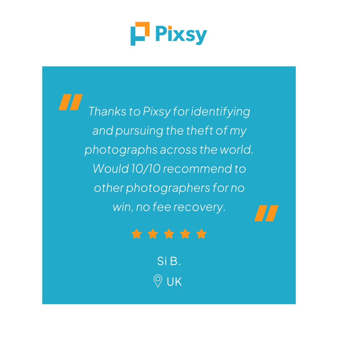 Pixsy can successfully recover compensation for creators in 20+ countries, including with the help of local legal partners. We work on a no win no fee basis. It’s free to submit a case and we only take a fee when we are successful. Give us a try today! #ProtectedbyPixsy
