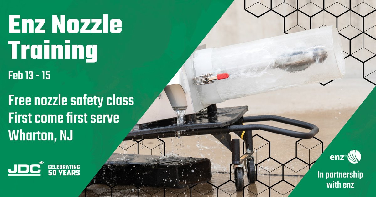 jdc_team's tweet photo. In partnership with #EnzNozzles, we're hosting a #PipeCleaning Basics &amp; Safety Training in #NewJersey. Free classes will be 8 hours with lunch provided. Limited to 16 participants per day 4 per group.

Register here: https://t.co/LODXM4TzTt
#Sewer #SewerInspection https://t.co/LN6o16udYt
