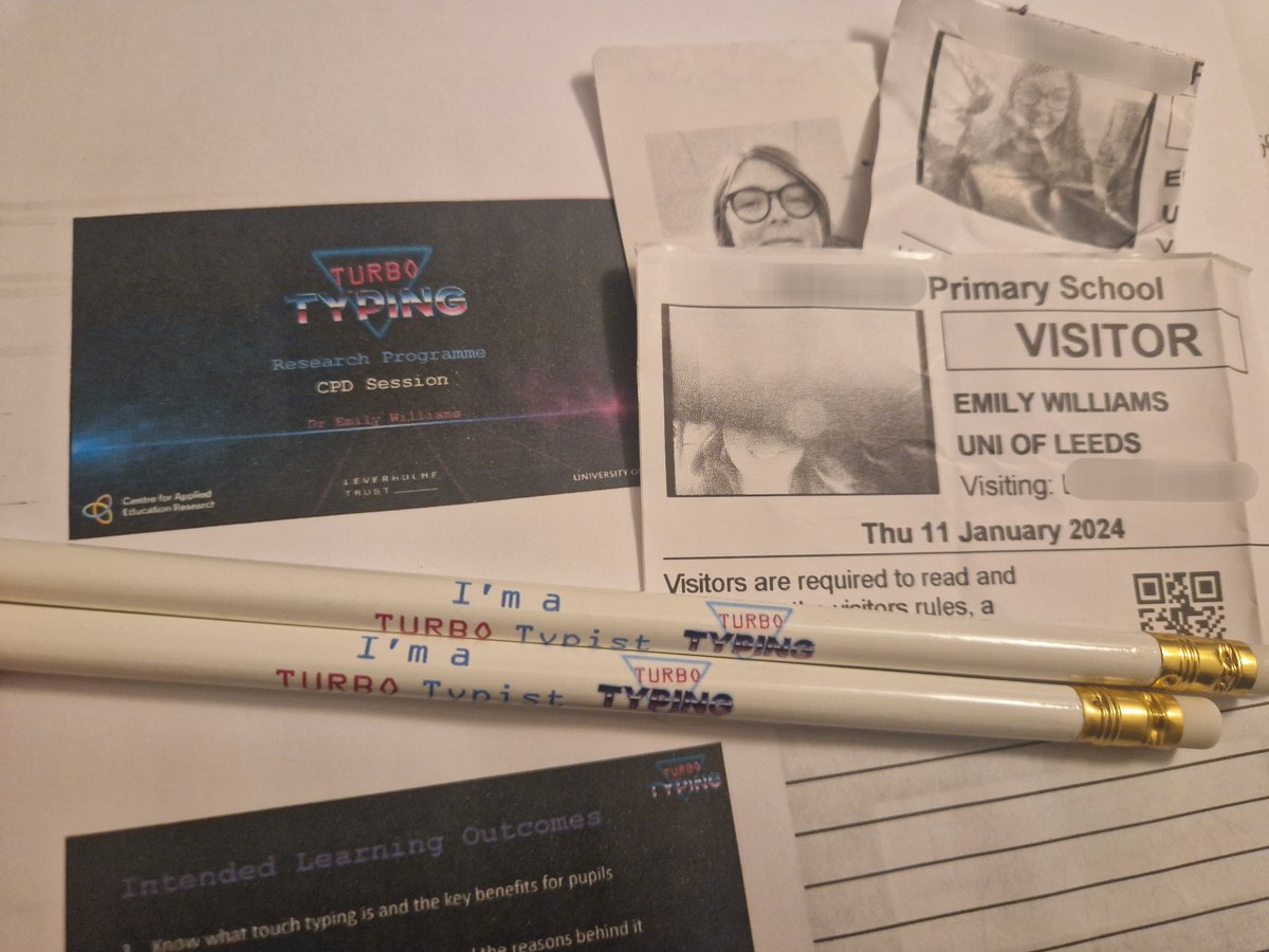 DrEmWilliams's tweet photo. This week I completed the teacher training sessions for my #TurboTyping school study!

Launching on Monday, children across Leeds, Bradford and Manchester will be learning to touch type using my web app.

Under the hood, I'll observe how several "sub-skills" develop in real time! https://t.co/Yi7GdgQ4kL