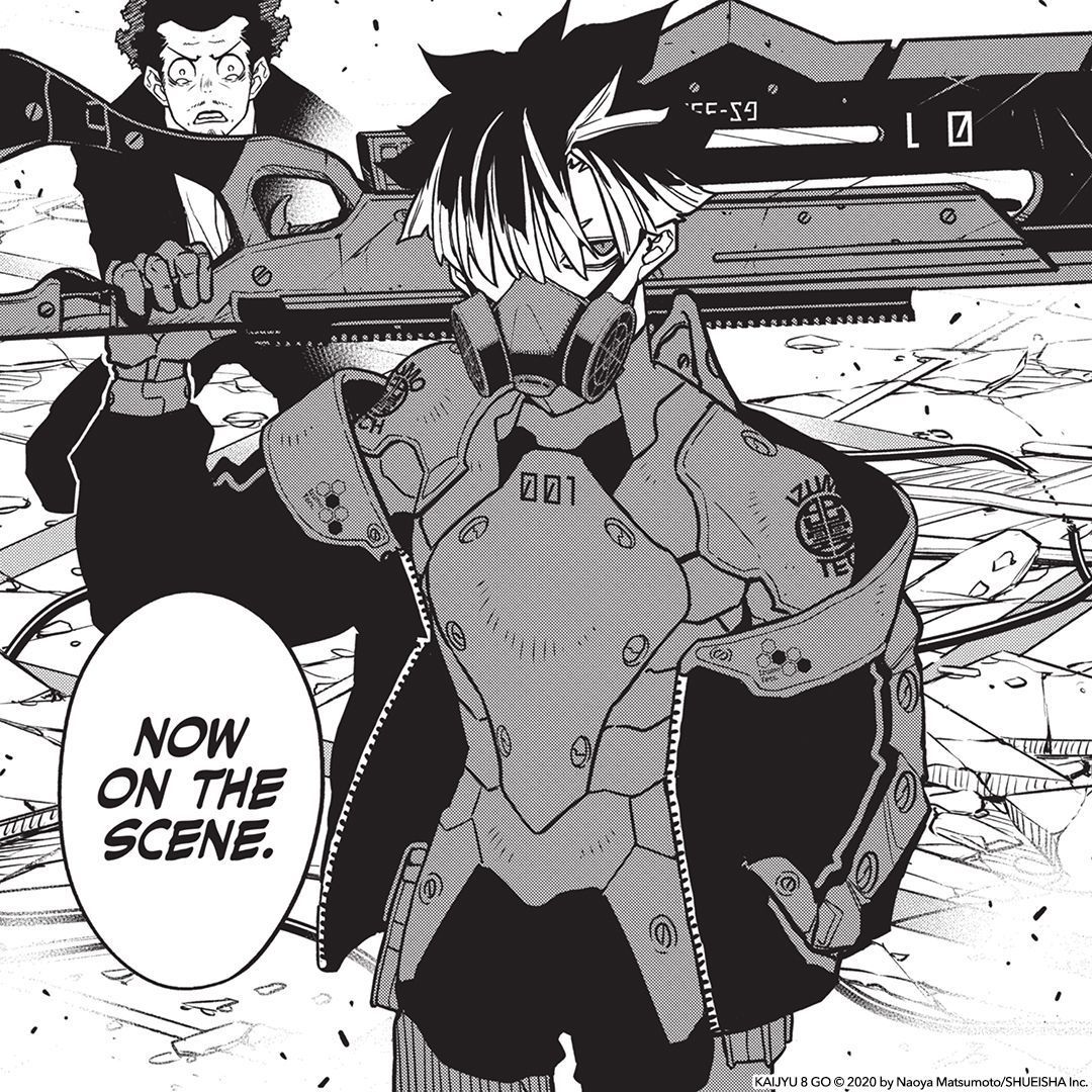 Gen is here. 😏 (via Kaiju No. 8)