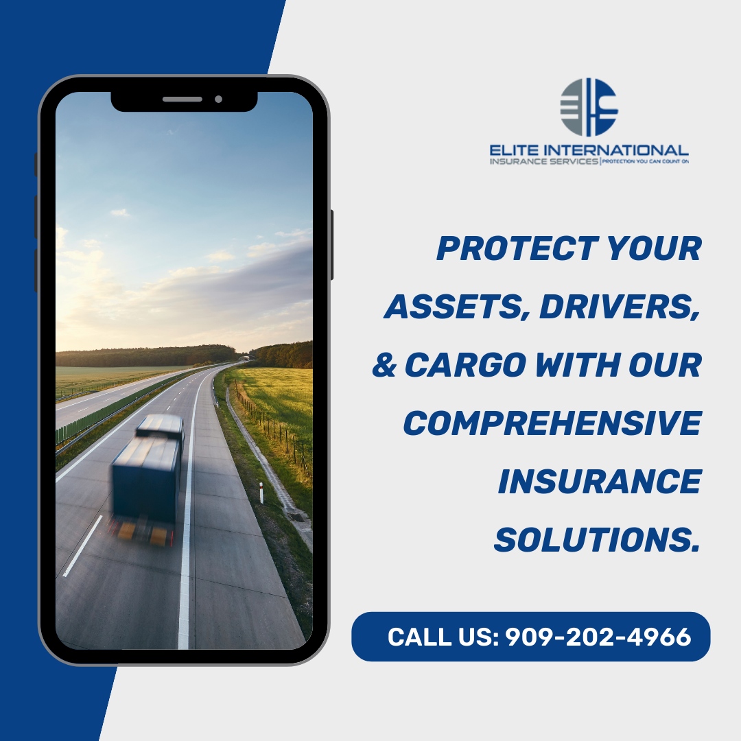 EliteInternat13's tweet image. Safeguarding your assets, drivers, and cargo is our top priority! 🛡️

Discover peace of mind with Elite International Insurance Services and our comprehensive insurance solutions.

Your success on the road is our mission. 🚚💼

#TruckingInsurance #CargoProtection #EliteInsurance