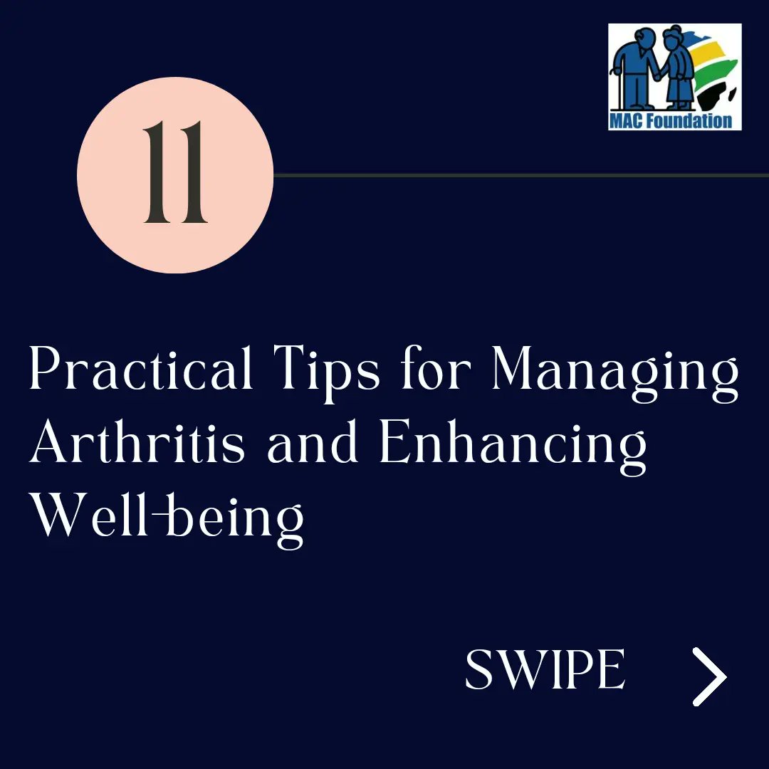 macstiftung's tweet photo. Welcome to Part Two of our Arthritis Management Tips for Elders! 🌟 Unlock more simple and effective strategies for enhanced well-being.
#macstiftungm
#geriatriccare
#arthritiscare
#WellnessJourney
#arthritistips
#collaboration
#Sponsor
#CaptainMilIer
#bcstorm
#Israel https://t.co/rnxdVWcvSS