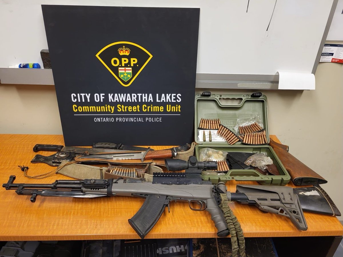 #CKLOPP charged a 34-year-old suspect following an investigation related to firearms. Officers executed a search warrant on a residence where they seized a firearm. The involved suspect was charged with multiple firearm offences and has been held for bail. ^JD