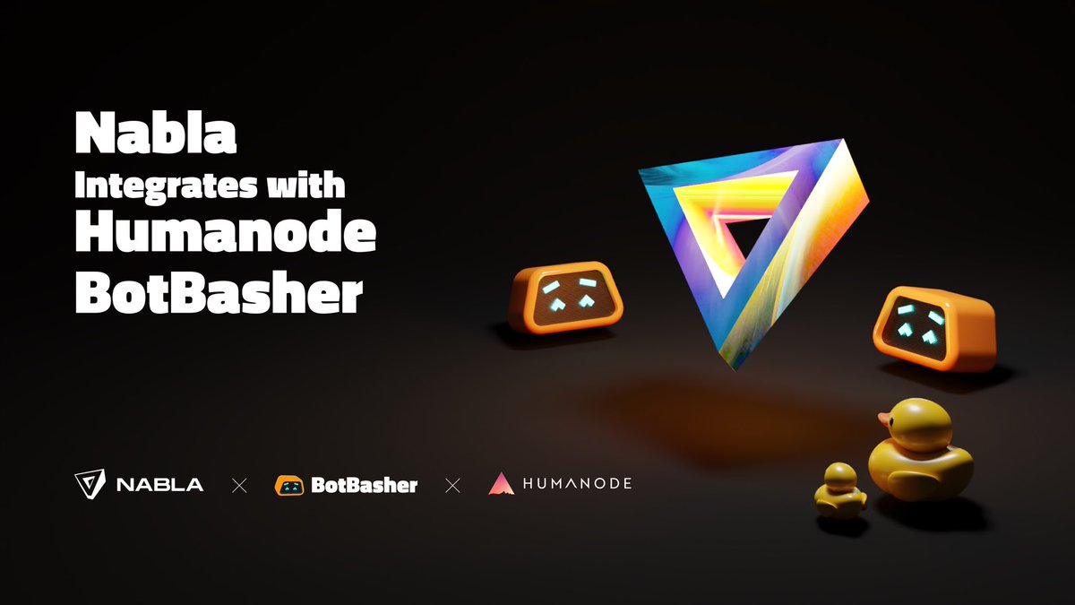 Humanode is partnering with <a href="/NablaFi/">Nabla Finance (mainnet arc)</a>, the spot AMM for blue-chip crypto assets and RWA. Nabla's AMM is democratizing liquidity provisioning by making it profitable for all.

And as a part of its "Incentivized Testnet Alpha" Nabla is now using BotBasher, powered by cryptobiometric