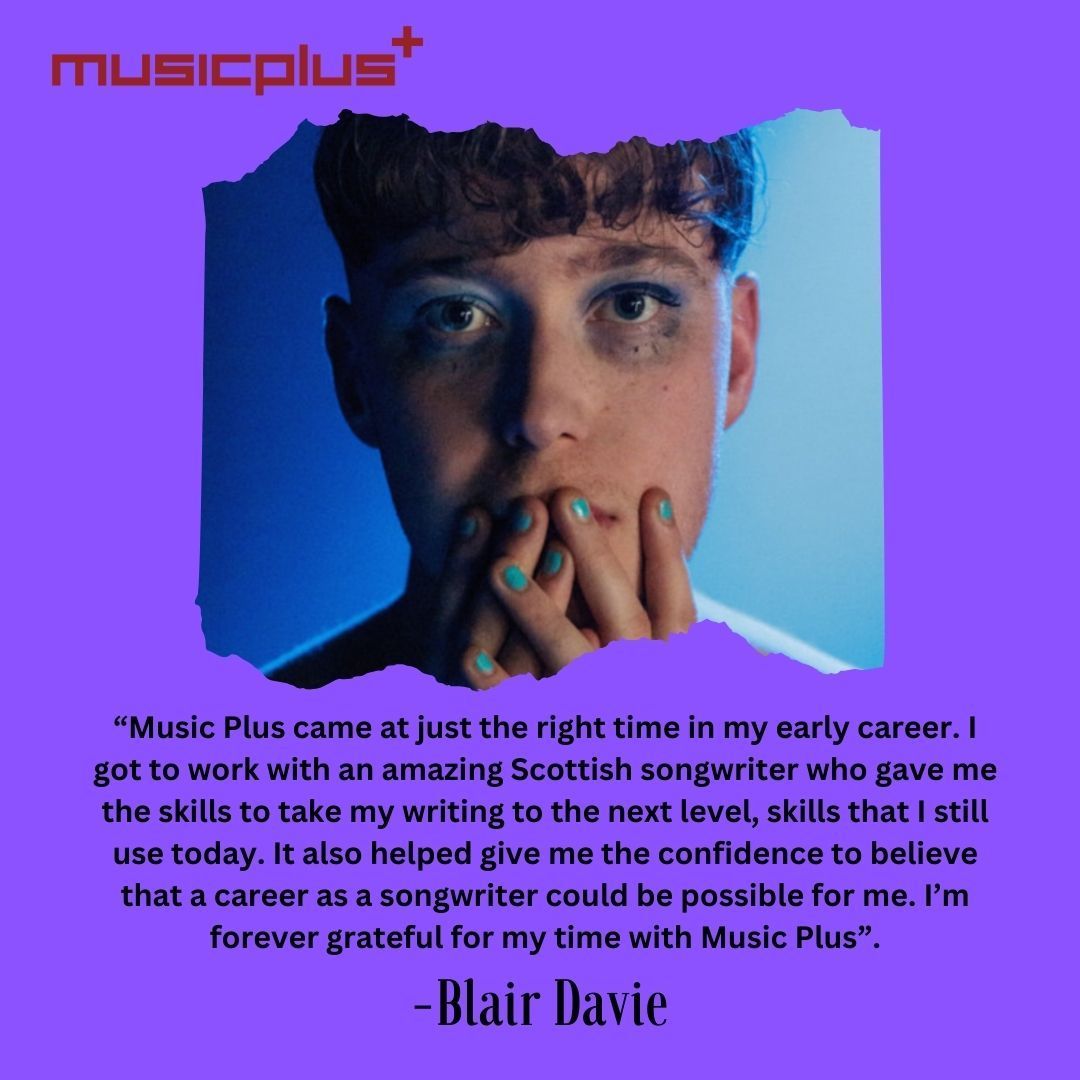 We're raising awareness of some of our fantastic alumini since the project first began!! First up we have @blairdaviemusic who is now a singer-songwriter - find their music here: buff.ly/3Sc3QaB