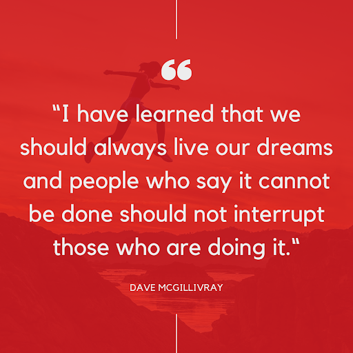 Dave McGillivray Finish Strong Foundation tweet media