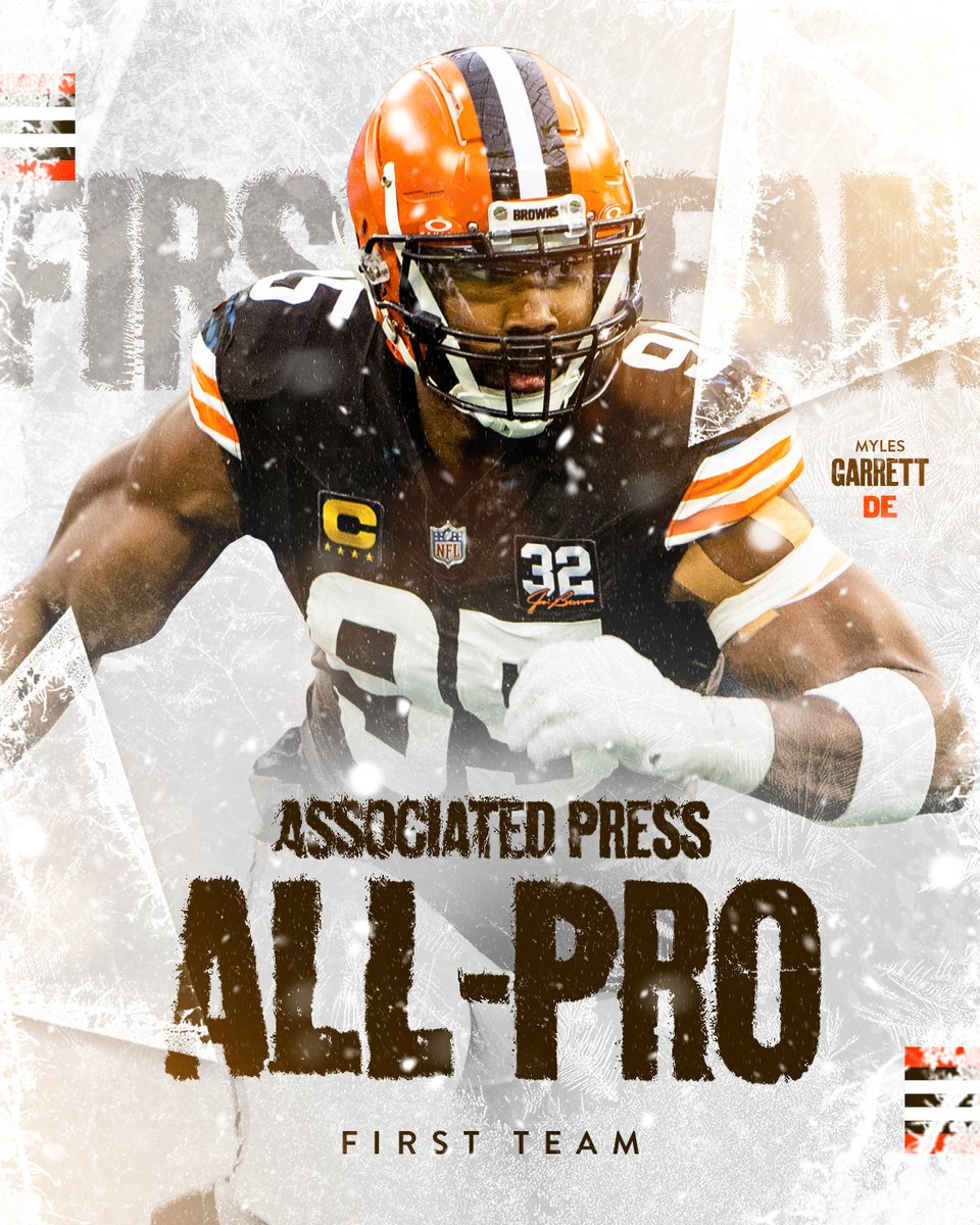 huge congrats to <a href="/Flash_Garrett/">Myles Garrett</a> on his 5th career All-Pro selection!