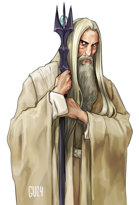 The Santa Claus we deserve...
Actually, in my humble opinion, Saruman is one of the most neglected characters in LOTR. Basically, it's my style to admire some "fairly unpopular" dudes.
#LOTR #Saruman #ArtistOnTwitter #LordOfTheRings #fanart