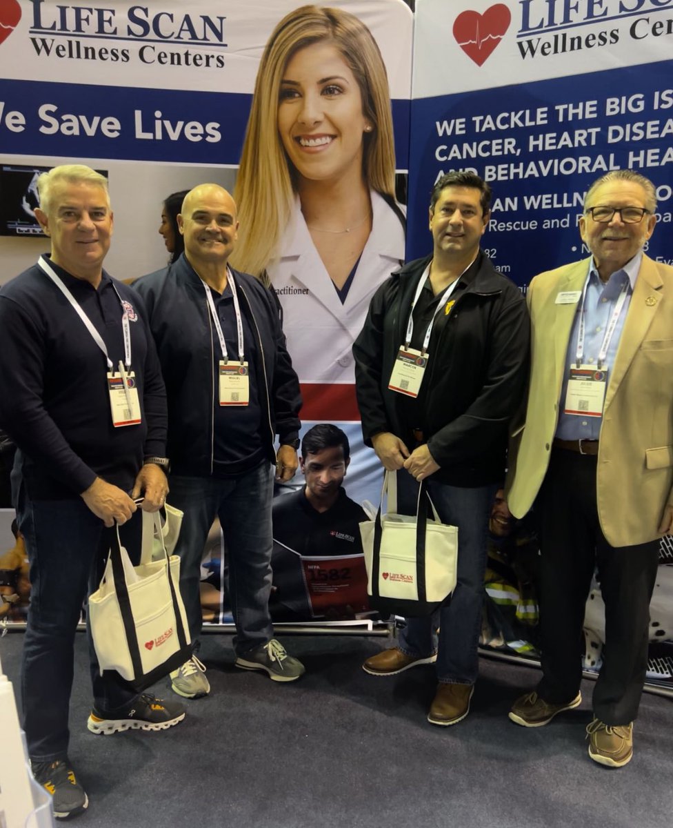 The Florida Fire Conference has been a great way to kick off the year. Thank you to everyone who stopped by our booth to learn more about comprehensive early-detection public safety physicals. #firefighter #firechief #firefighterconference #earlydetectionsaveslives