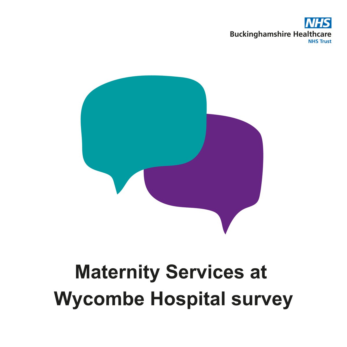 We are looking at ways to improve the Maternity Services we offer at Wycombe Hospital. Help us to help you by telling us what services you would like to see. Complete the survey by 4 February ⬇️ forms.office.com/e/jEexynLZDH