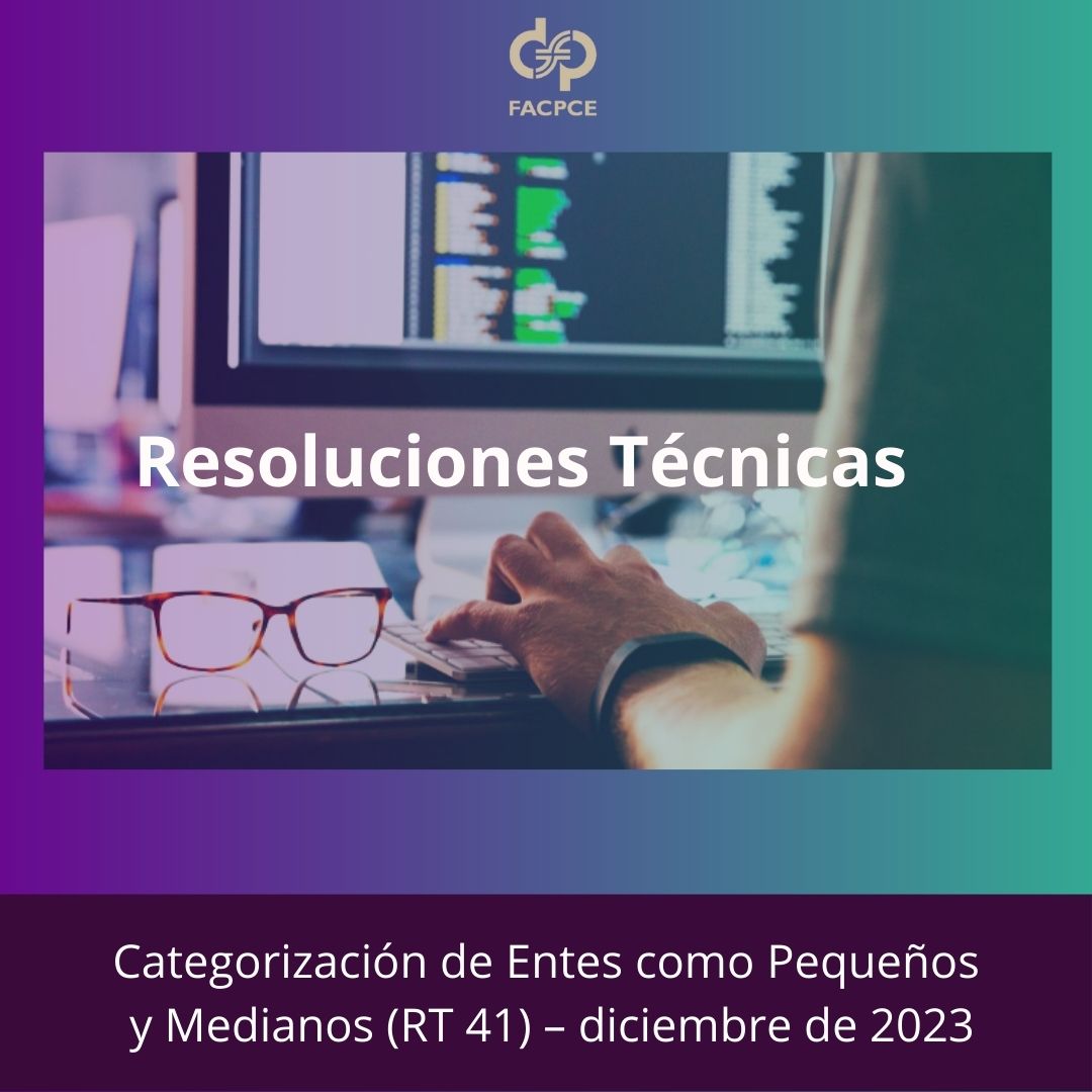 FacpceArgentina's tweet photo. La FACPCE publicó el cuadro actualizado al mes de diciembre de 2023 con la evolución de los montos de los ingresos/ recursos para la categorización de los Entes como Pequeños y Medianos de la RT 41.
📷 Cuadro actualizado 📷 https://t.co/pbxGW7ekLy
#FACPCE #RT41 https://t.co/MsQhoIgkOO