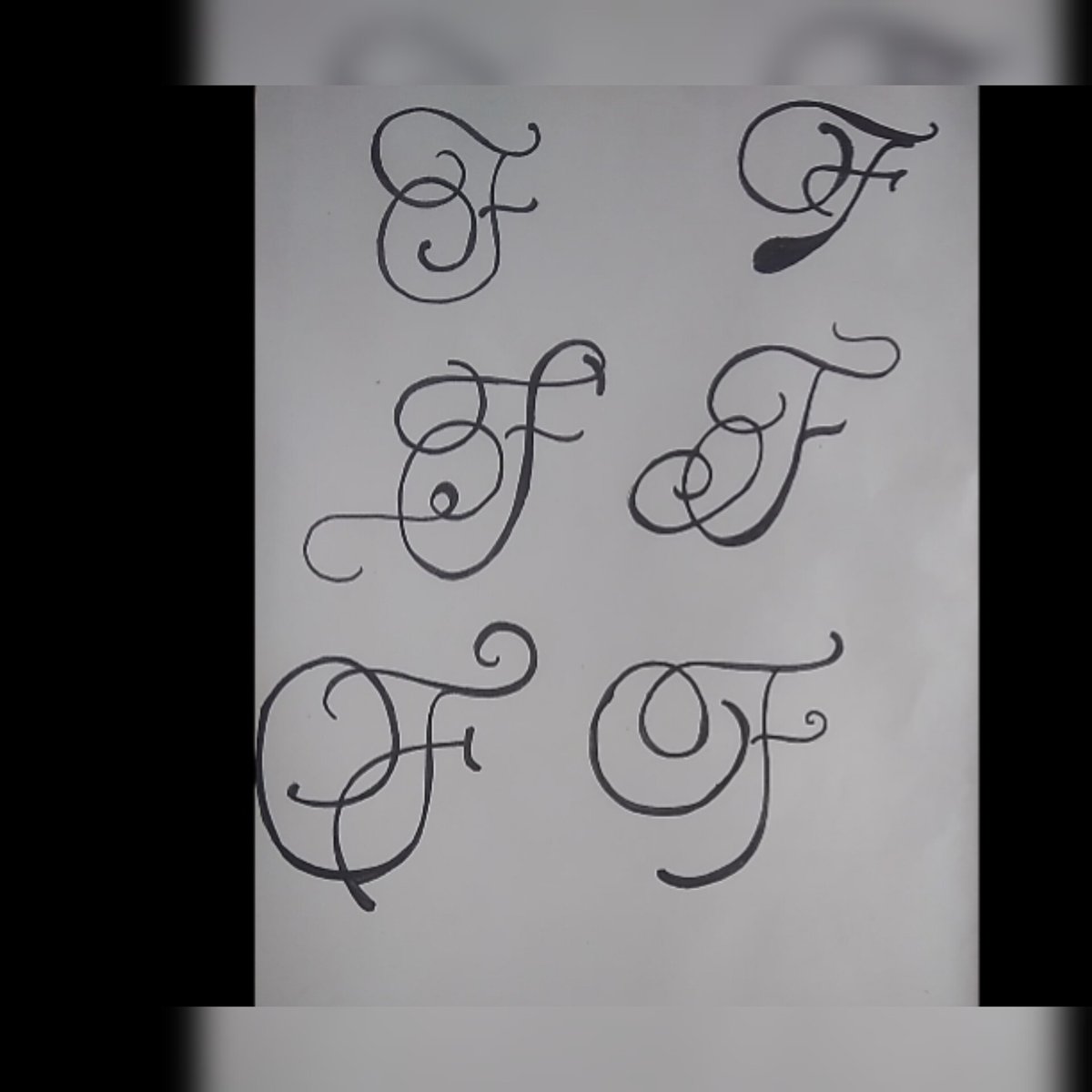 T In Calligraphy Writing How To Write T In Calligraphy