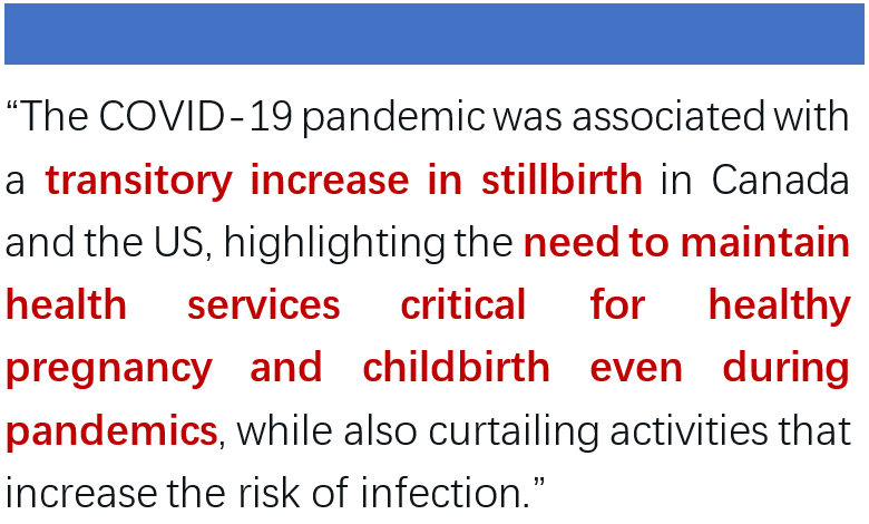 GiuliaMuraca1's tweet photo. Delighted to be part of this work on the effect of the #Covid-19 pandemic on #stillbirth in Canada and the US.

https://t.co/SYQDOlfZFP https://t.co/ugUDY3oOfV