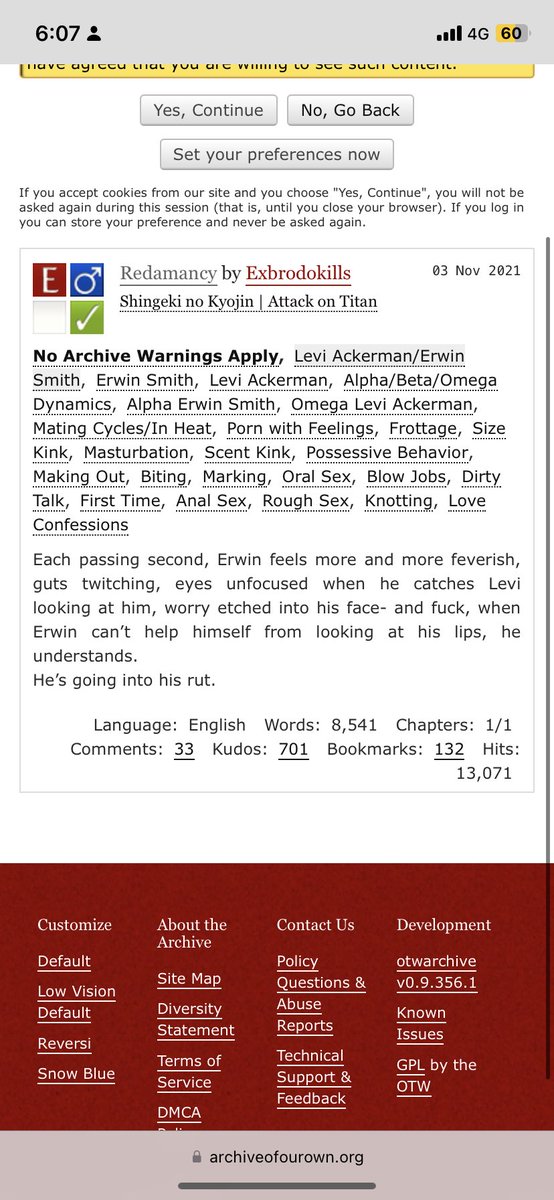 rodio_se_mis's tweet photo. For the #fanficrec Friday I'm recommending an a/b/o redamancy and lechery series by exbrodokills https://t.co/GYg4kVp0z8

https://t.co/QJnp7oadwM https://t.co/sqPmHnWbYa