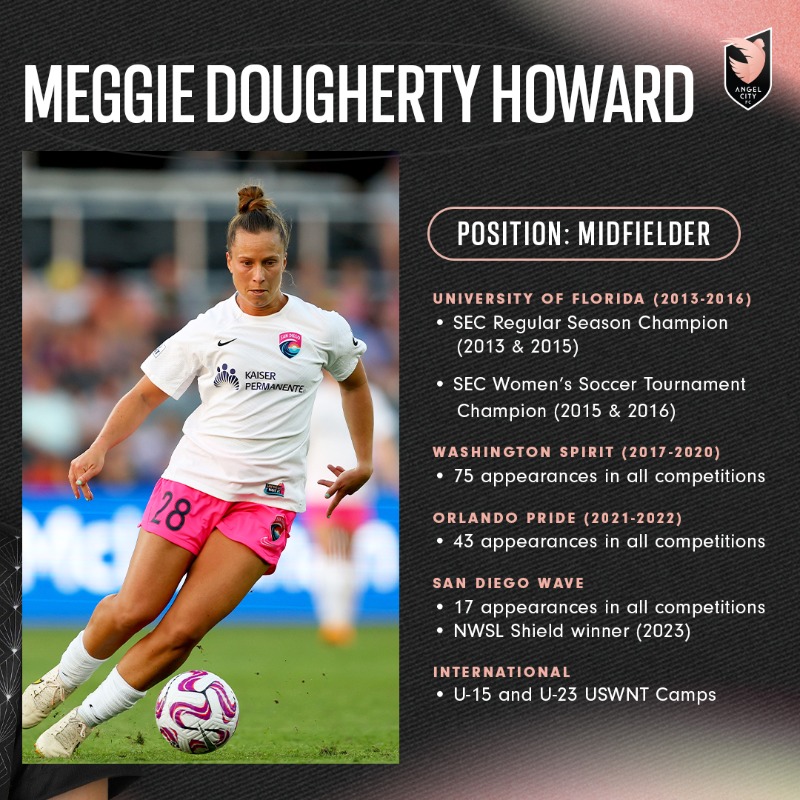 weareangelcity's tweet image. Get to know the newest member of #AngelCityFC, @MeggieDH. ¡Volemos!