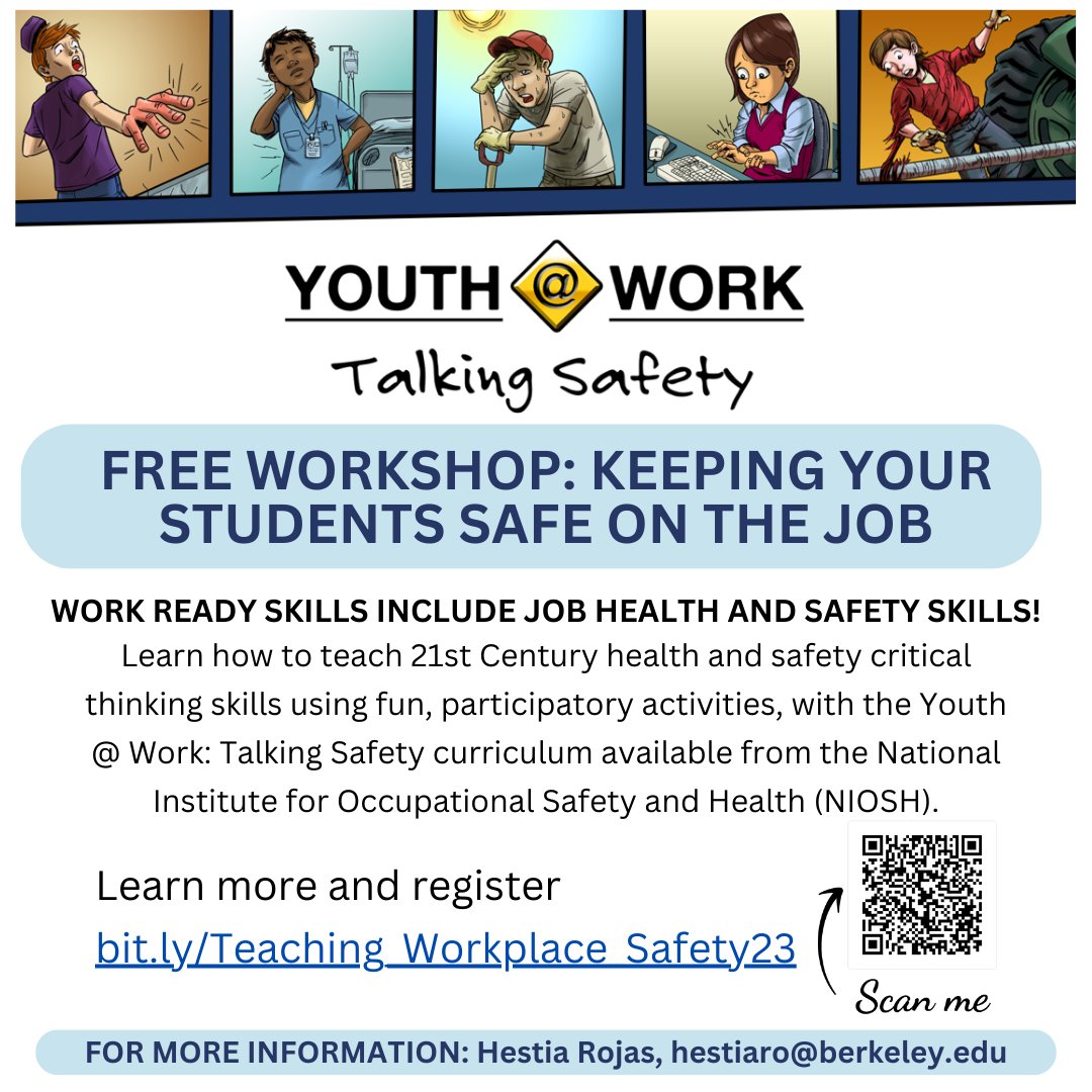 SBC Regional Occupational Program (@sbco_rop) on Twitter photo 🌟Only few spots left for the Keeping Your Students Safe on the Job Workshop <a href="/SBCo_ROP/">SBC Regional Occupational Program</a>. This is a free interactive workshop will be held on January 31, 2024. 👉 📷📷📷bit.ly/Teaching_Workp…
<a href="/MDCareerPathwys/">Mountain Desert Career Pathways</a> <a href="/RialtoUSD/">Rialto Unified School District</a> <a href="/MorongoUnified/">Morongo Unified School District</a> <a href="/FontanaUnified/">Fontana Unified</a> <a href="/BaldyViewROP/">Baldy View ROP</a> 🌟Only few spots left for the Keeping Your Students Safe on the Job Workshop <a href="/SBCo_ROP/">SBC Regional Occupational Program</a>. This is a free interactive workshop will be held on January 31, 2024. 👉 📷📷📷bit.ly/Teaching_Workp…
<a href="/MDCareerPathwys/">Mountain Desert Career Pathways</a> <a href="/RialtoUSD/">Rialto Unified School District</a> <a href="/MorongoUnified/">Morongo Unified School District</a> <a href="/FontanaUnified/">Fontana Unified</a> <a href="/BaldyViewROP/">Baldy View ROP</a>