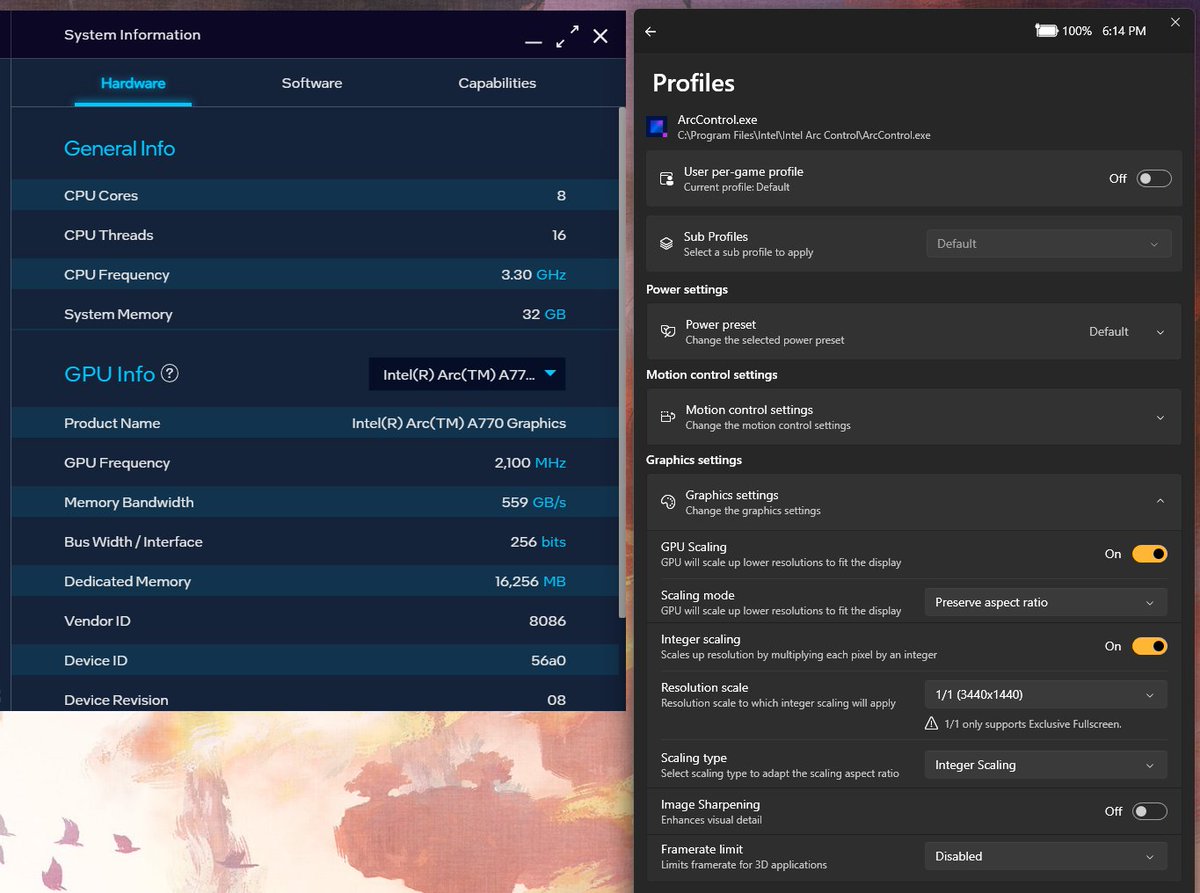 BenjaminLesueur's tweet image. All hands on deck at #handheldcompanion to bring full Intel GPU support before MSI Claw hits the market. This update should be backwards compatible with everything down to @intel #IceLake. @msigaming