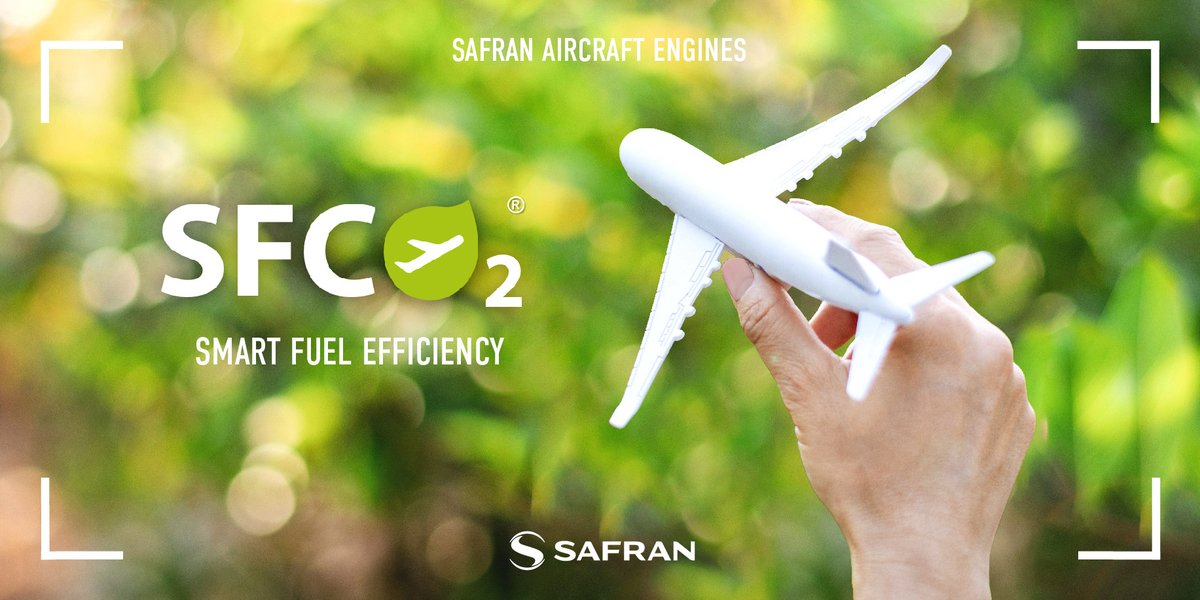 SafranEngines's tweet photo. [#MondayMotivation] Let’s start this week with our #SFCO2 service to help airlines to ⬇ their operating costs, fuel consumption &amp; CO2 emissions. Our experts analyze flight data to perform a customized assessment and set up best practices to each flight ➡ https://t.co/dkbHnEgnrL https://t.co/KPXYhFSkAk