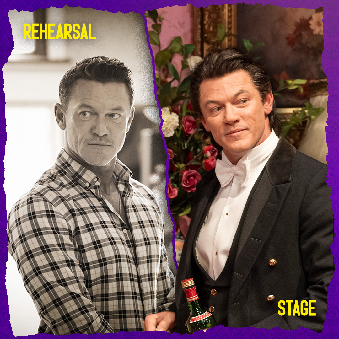 Rehearsal 👉 Stage Don't miss @thereallukeevans is William 'Billy' Tallon #BackstairsBillyPlay MUST END 27 January