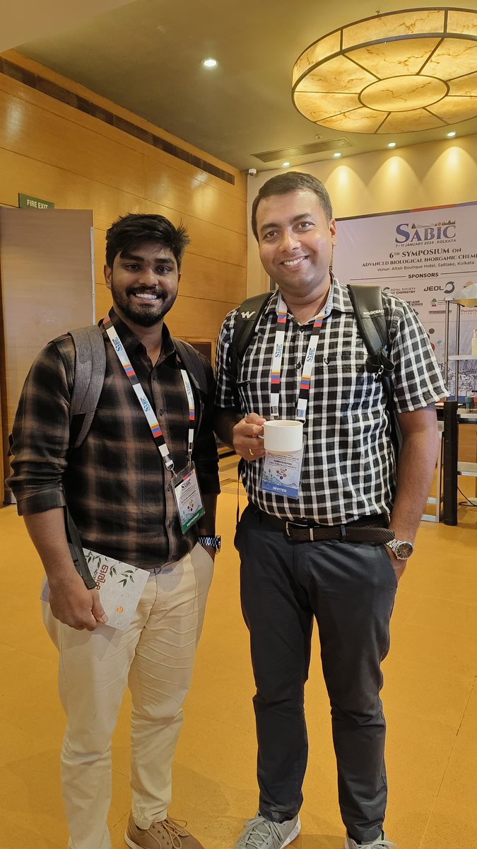 Great to catch up group alumni Rejith during SABIC2024