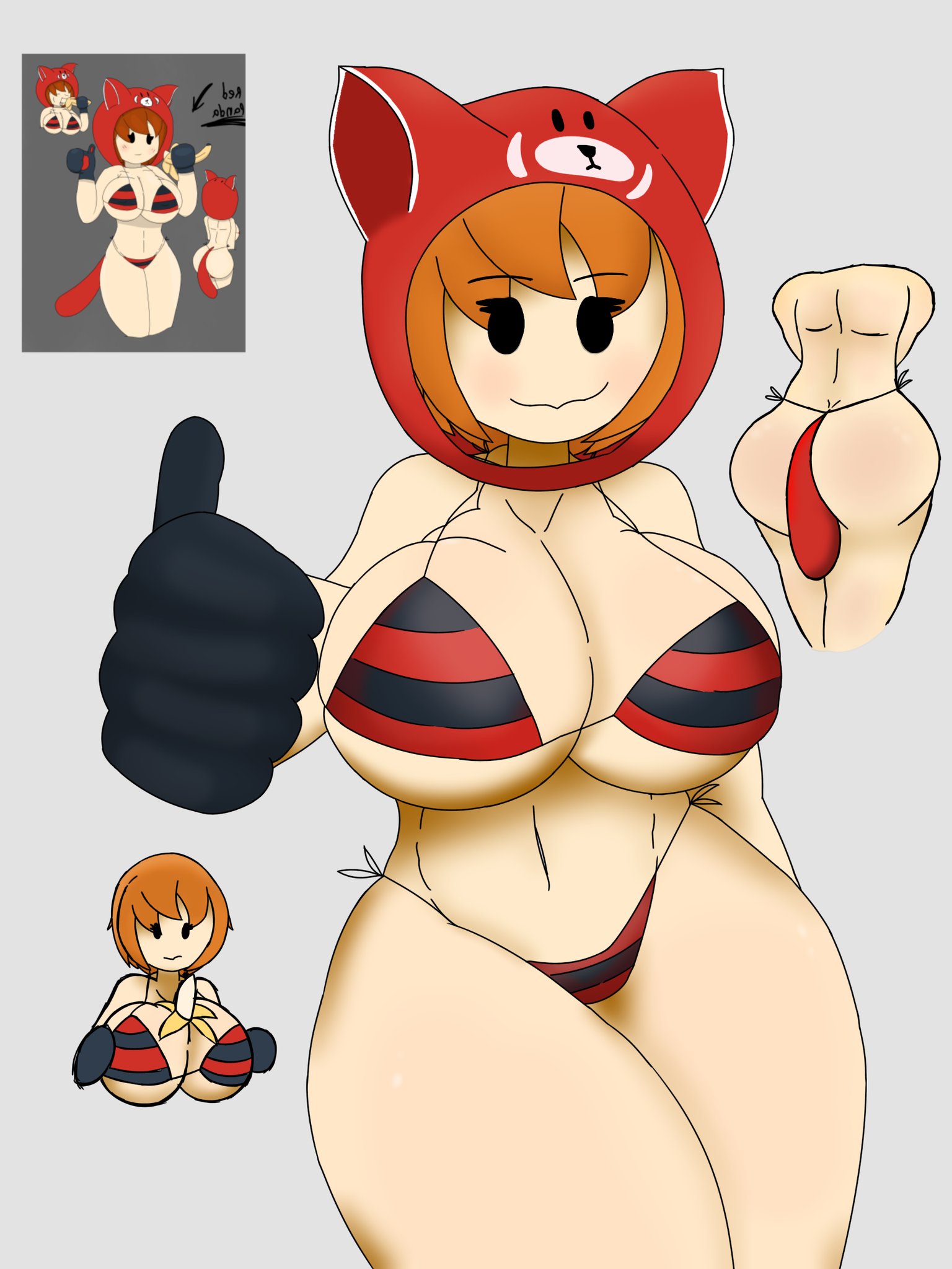 Missingno on X: Red panda from roblox arsenal redraw (dunno much about dis  one) t.cociQOtXGRkk  X