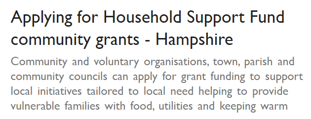 CFirstFareham's tweet photo. The final funding application window is now open for applications. Organisations have until the 26 January 2024 to apply for a community grant. 

https://t.co/b9ZOc9VHAY https://t.co/tzIgtfILyI