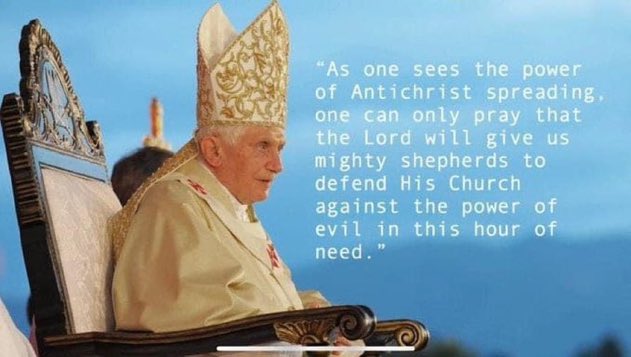 BishStrickland's tweet photo. Pray that these words of Pope Benedict XVI will bear significant and powerful fruit… https://t.co/InxQ9L1ybx