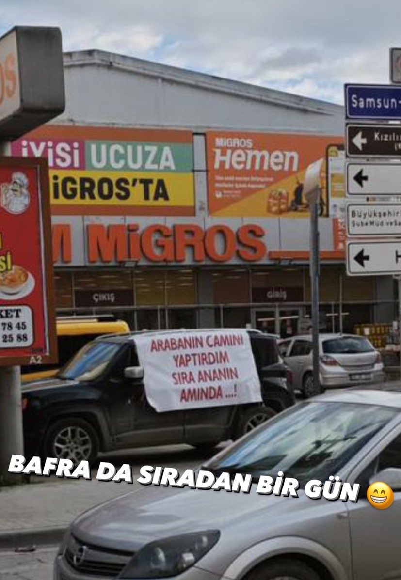 Bafra yine bildiğimiz gibi arkadaşlar…