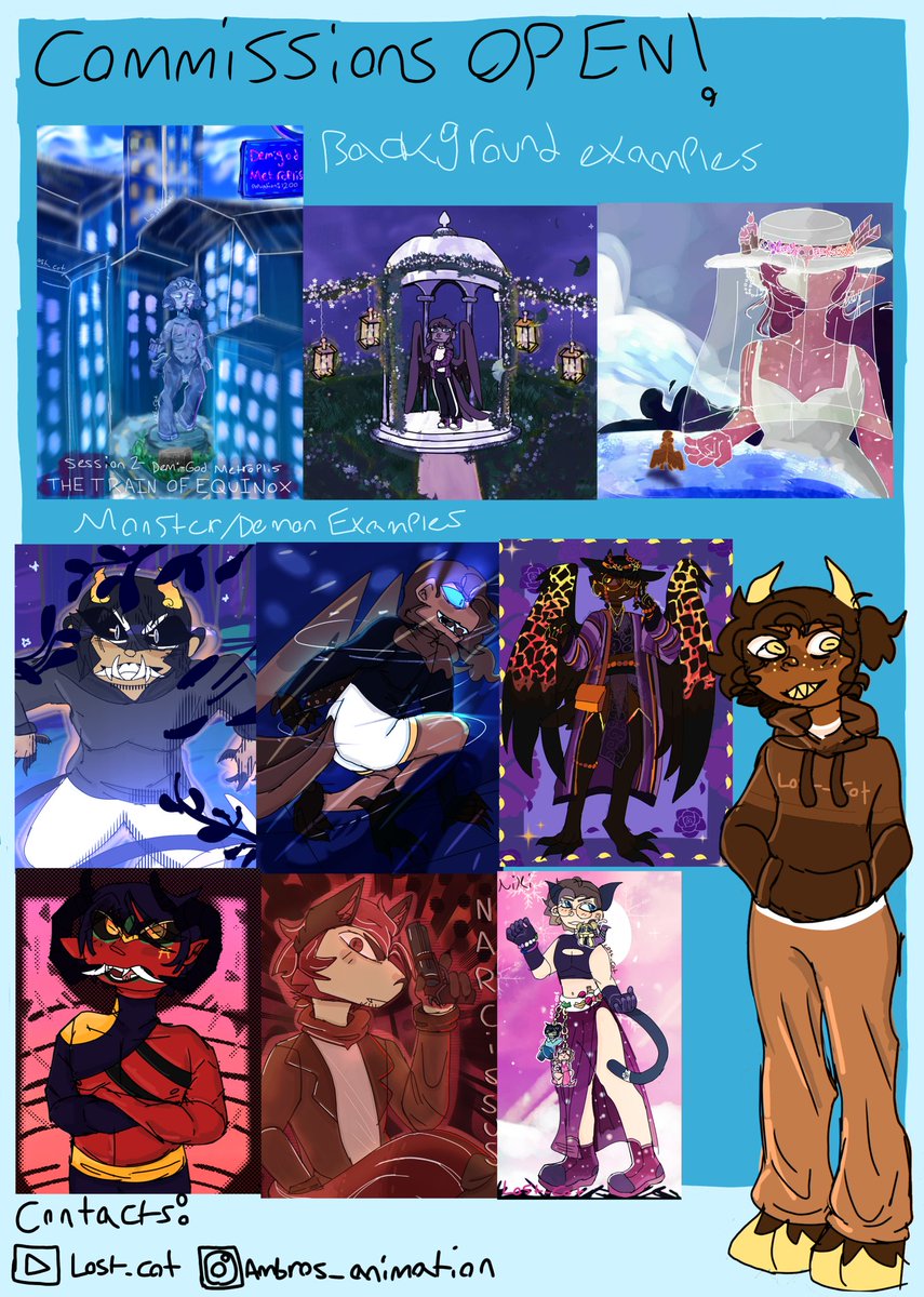 lost cot (commissions open!) tweet media