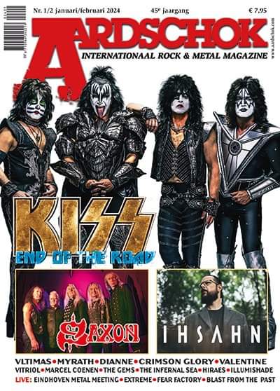 Latest #KISS Magazine Cover: new issue of Aardschok magazine in The Netherlands! #KISSisEverywhere! aardschok.com