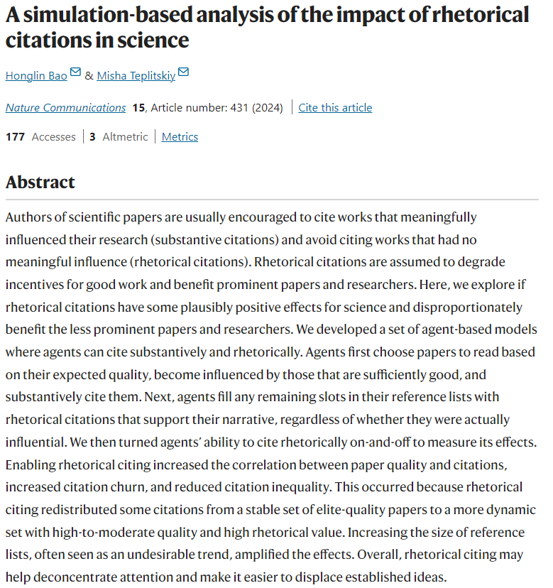 Misha Teplitskiy | Science of Science tweet media