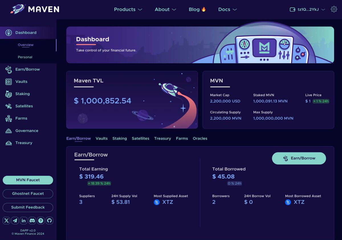 🚨ATTENTION🚨

As part of our mission to revolutionize #DeFi & #RWAs, we are now rebranding to Maven Finance!🚀

Come check out the new look! 
ghostnet.mavenfinance.io

Why Maven? 🧵👇