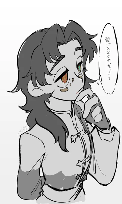髪を下ろせマイクモートン🤹 