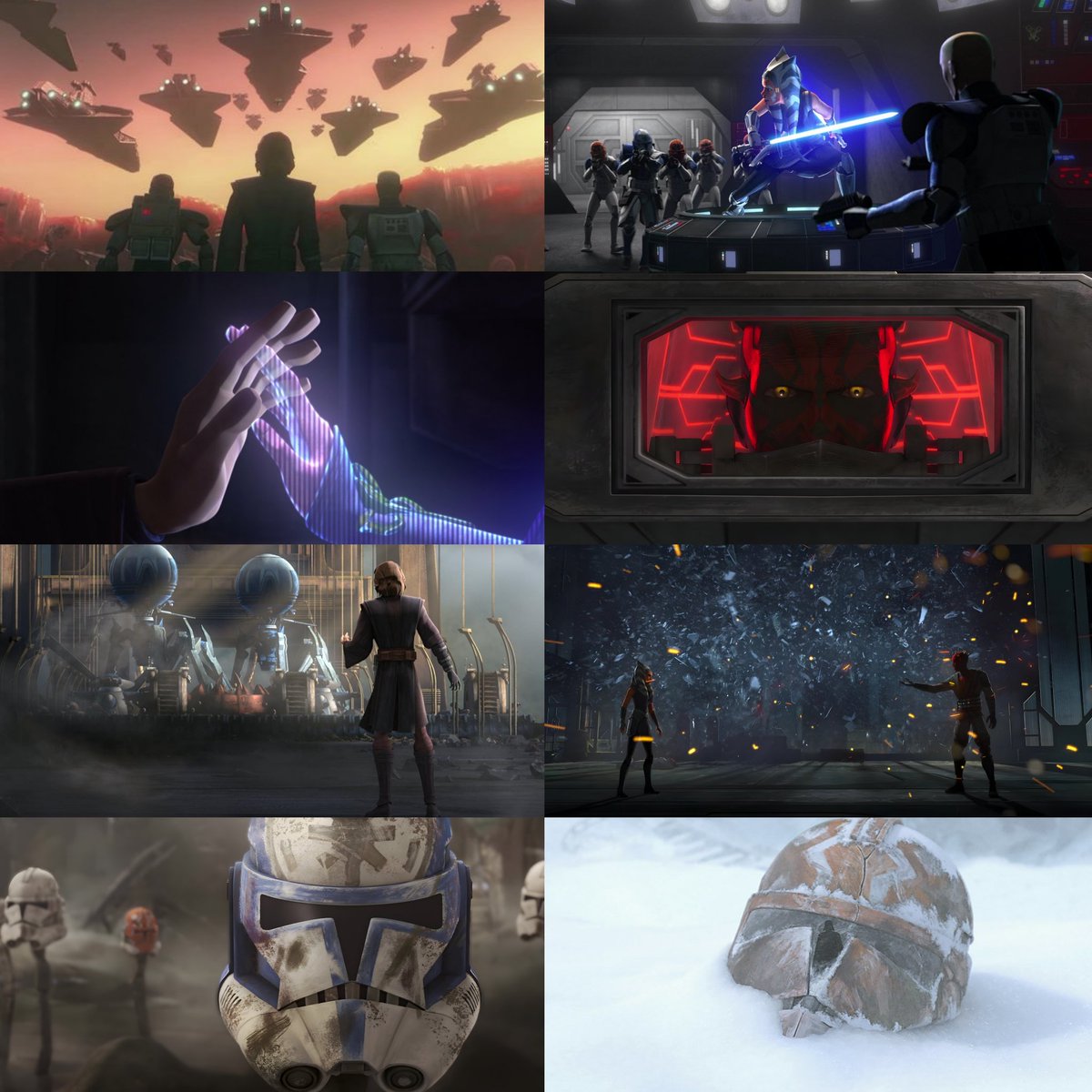 StarWars0nly's tweet photo. The beauty of The Clone Wars S7 💫 https://t.co/e9Kixkieko