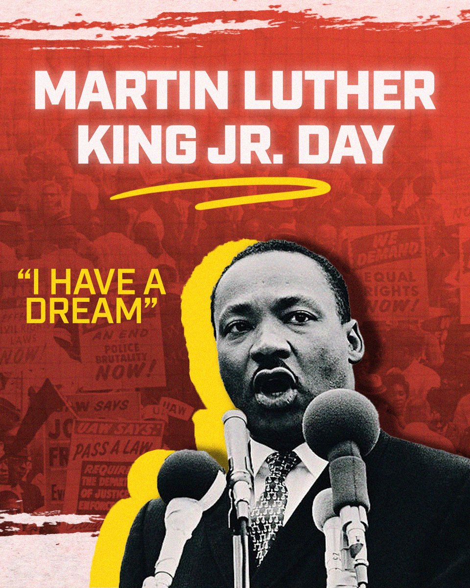 RocRedWings's tweet photo. Today we honor and celebrate the life and legacy of Dr. King. #MLKDay https://t.co/Nrttkj4uAS