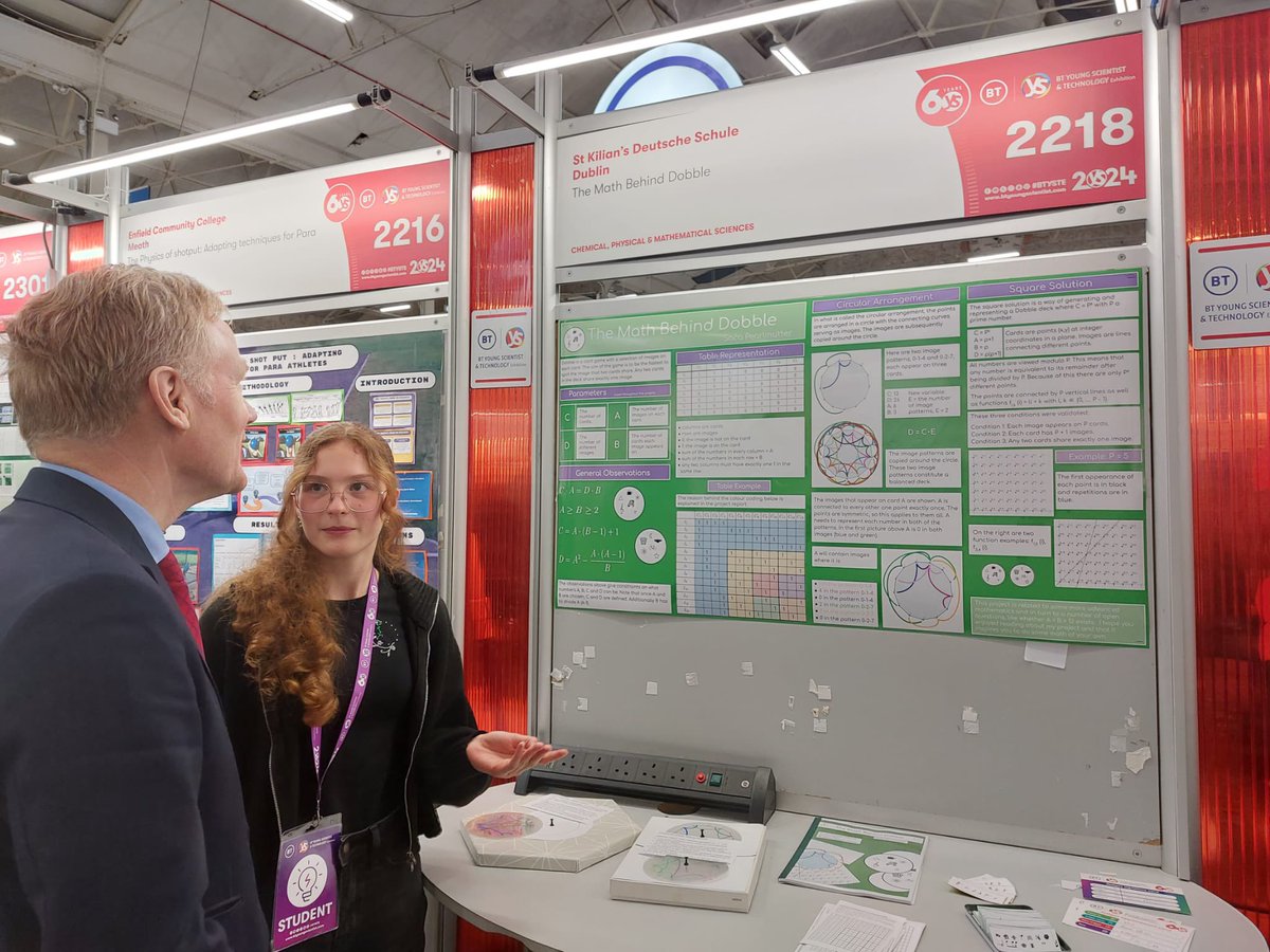 Vincent Guérend (@vincentguerend) on Twitter photo Very impressed by my visit to the <a href="/BTYSTE/">BT Young Scientist</a> #BTYSTE2024. Great projects, impressive young scientists! First participation of the French Lycée <a href="/lfidublin/">Lycée français International Samuel Beckett</a> part of the #eurocampus with the Deutsche Schule St Killian’s, with a superb project at primary school level. Very impressed by my visit to the <a href="/BTYSTE/">BT Young Scientist</a> #BTYSTE2024. Great projects, impressive young scientists! First participation of the French Lycée <a href="/lfidublin/">Lycée français International Samuel Beckett</a> part of the #eurocampus with the Deutsche Schule St Killian’s, with a superb project at primary school level.
